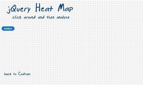 jQuery点击热图效果