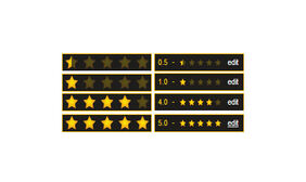 简单jquery五角星评分插件