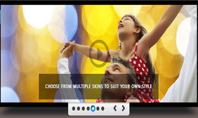 jQuery带进度条带标题左右箭头渐变幻灯片