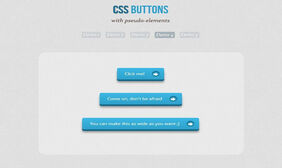 CSS3实现伪对象立体按钮效果