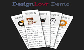 CSS3制作动态索引卡特效