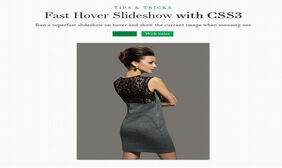 CSS3悬停快速幻灯片