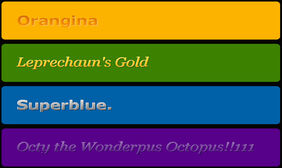 jquery彩虹文字效果