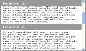 jquery头部固定滑动显示