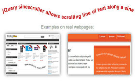 jquery文字波浪滚动