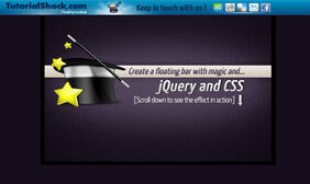 jq浮动渐变工具栏