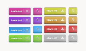 css3实现3d凹凸按钮 电影网站jQuery焦点图代码下载