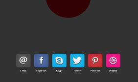 jQ社交媒体网络按钮 jQuery社交媒体网络按钮代码下载