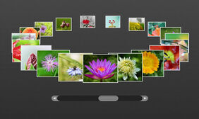 jQ 3D圆形立体旋转 jQuery 3D圆形立体旋转网页特效