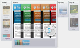 jQuery手风琴画廊 jQuery手风琴画廊网页特效