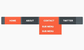css3立体旋转菜单 css3立体旋转菜单网页特效