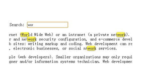jQuery高亮关键词搜索 jQuery高亮关键词搜索网页特效