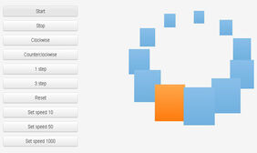 jQuery椭圆型旋转插件 jQuery椭圆型旋转插件网页特效