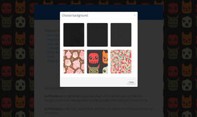 不含jQ的页面背景切换