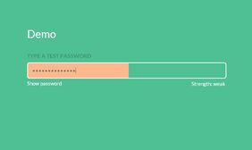 jQuery密码强度验证插件 jQuery密码强度验证插件网页特效