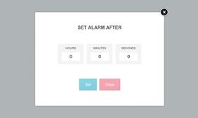 jQuery带闹铃数字时钟 jQuery带闹铃数字时钟网页特效