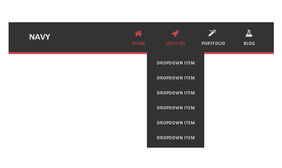 jQuery可折叠图标菜单 jQuery可折叠图标菜单网页特效