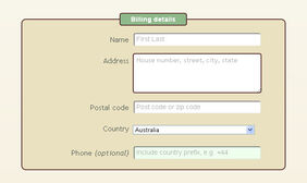 HTML5超酷表单展示效果