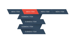 CSS3实现错综复杂导航菜单
