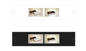 jQuery两组图片滑块展示