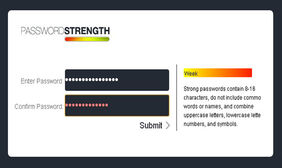 jQuery密码强度插件Power PWChecker