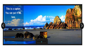 jQuery切割过渡效果图像滑块