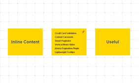 jQuery渐变图钉分层菜单