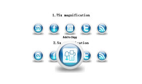 jQuery图标导航插件imgbubbles