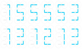 JS+CSS3实现时间日期特效
