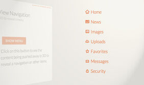 JS+CSS3角度页面视图导航