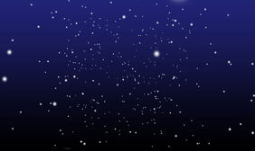 3d立体逼真的雪花效果