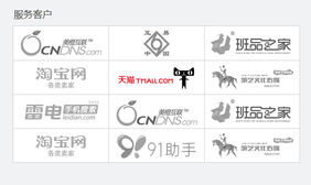 jQuery鼠标悬停LOGO高亮显示