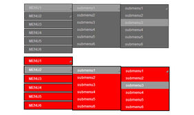 水平垂直无限下拉jQuery导航
