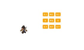 js游戏人物上下左右跑步效果