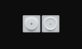 CSS3实现牛奶样式加减按钮