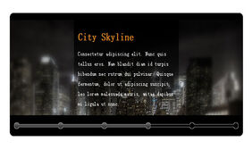 jQuery带进度条幻灯片循环周期特效