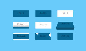 漂亮的CSS3按钮悬停效果