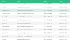 jquery表格标题固定特效代码