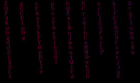 HTML5类似柳枝文字摆动