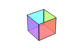 CSS3 3D立方体扭曲动画