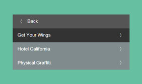 jQuery滑动导航插件sliding