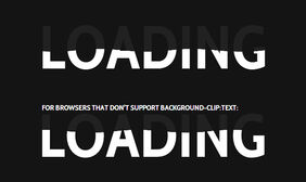 CSS3实现水位充满文字特效