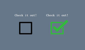 CSS3实现自定义Checkbox动画