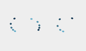 CSS3小球循环转圈加载特效