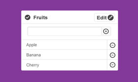 jQuery添加删除移动列表插件