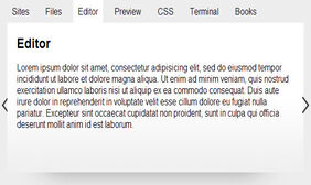 带箭头的tab标签代码