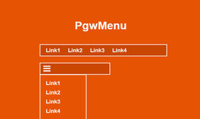 jQuery响应菜单插件PgwMenu