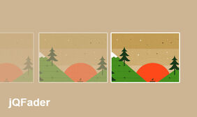 jquery淡出效果插件jQFader