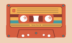 纯CSS3实现超酷的磁带动画