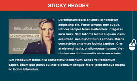 jQuery鼠标滚动隐藏顶部标题